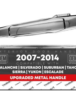 Manija de Puerta Trasera Izquierda/Derecha Sin Orificio