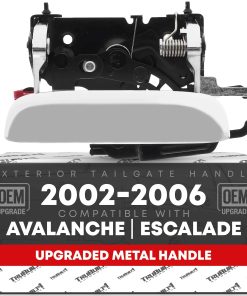 Manija de la puerta trasera, Bloqueo de metal mejorado -