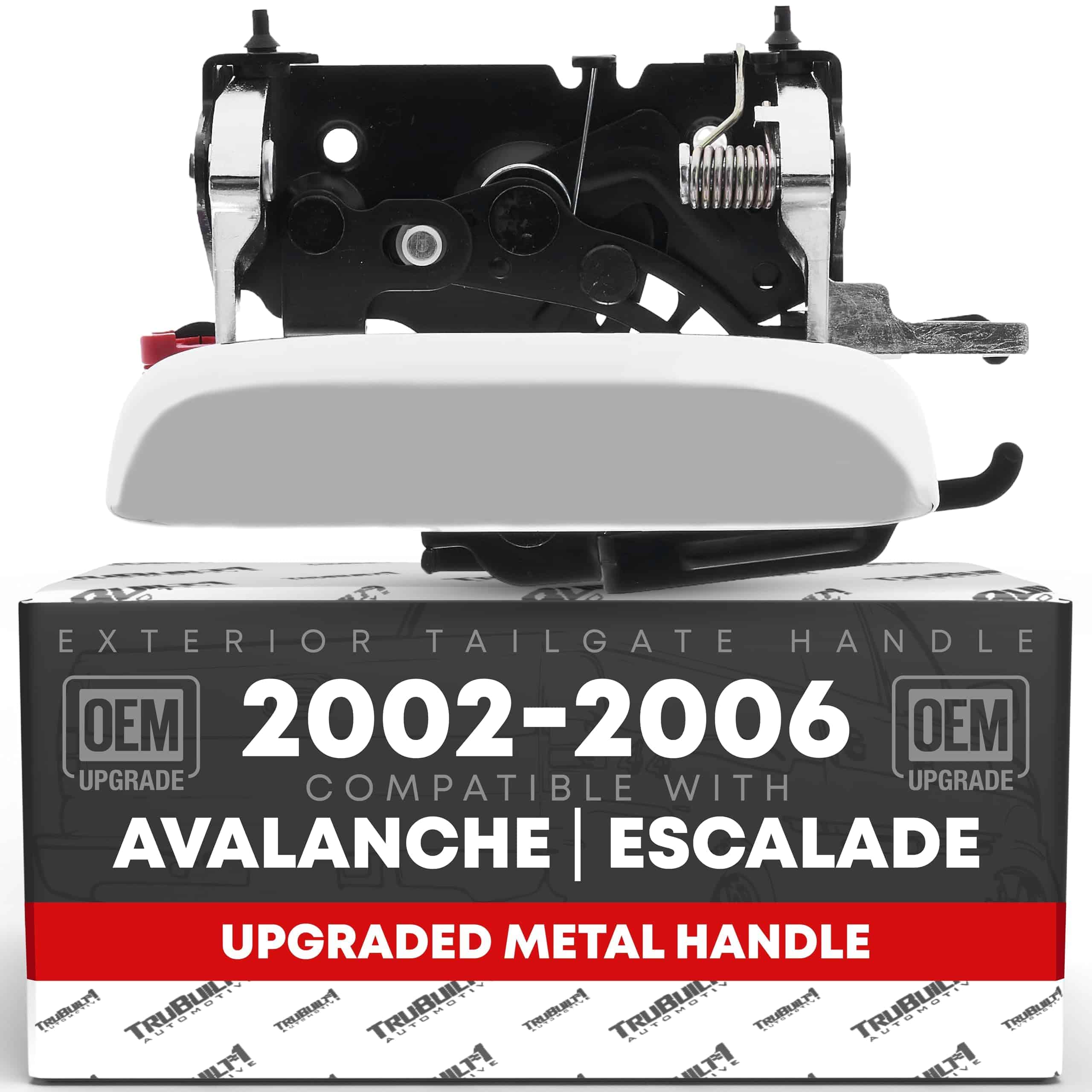 Manija de la puerta trasera, Bloqueo de metal mejorado -