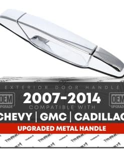 Manija de puerta trasera exterior para pasajeros, metal