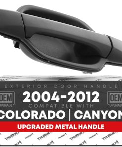 Manija de puerta exterior trasera del pasajero T1A, metal