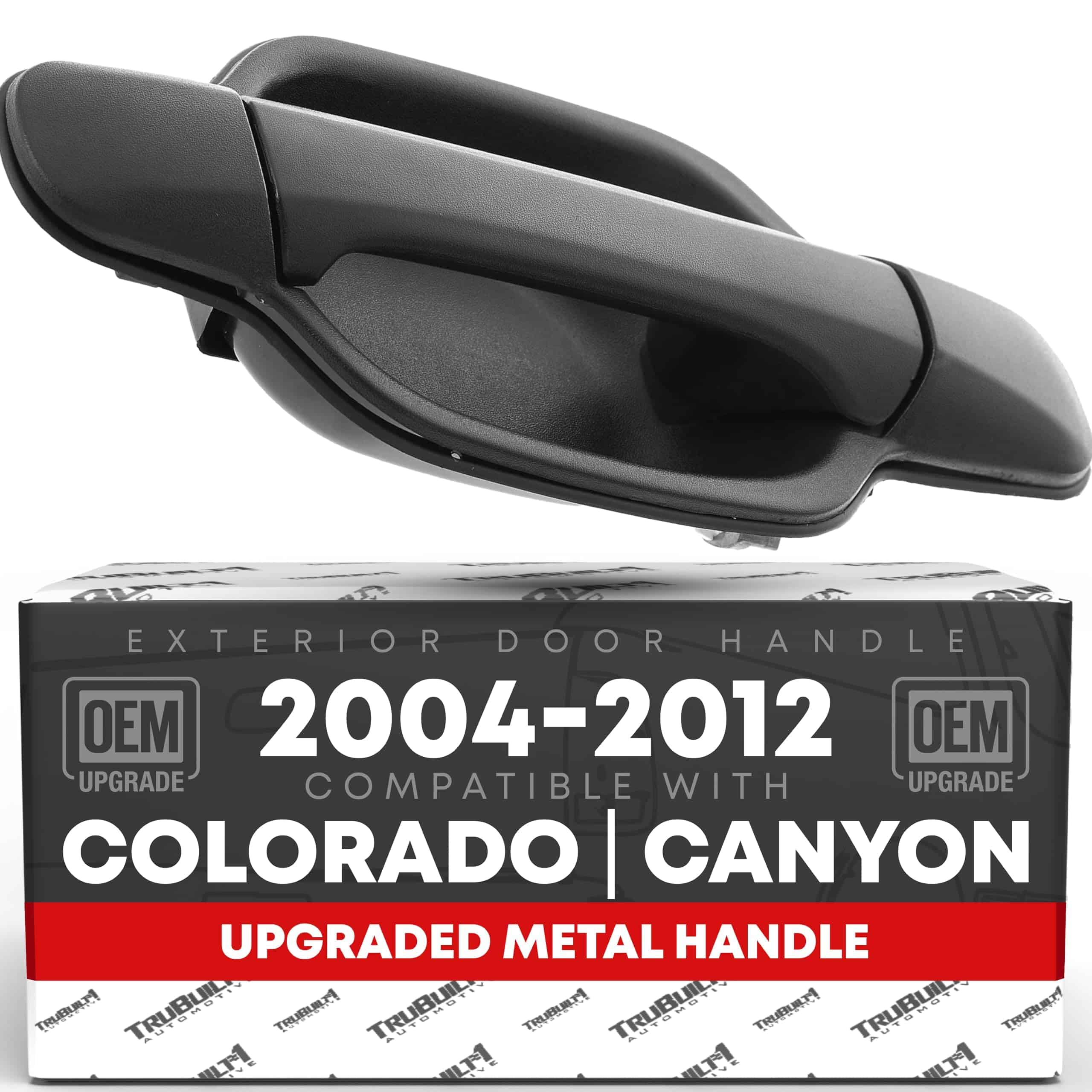 Manija de puerta exterior trasera del pasajero T1A, metal