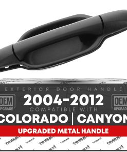 Manija de puerta trasera del conductor exterior, metal