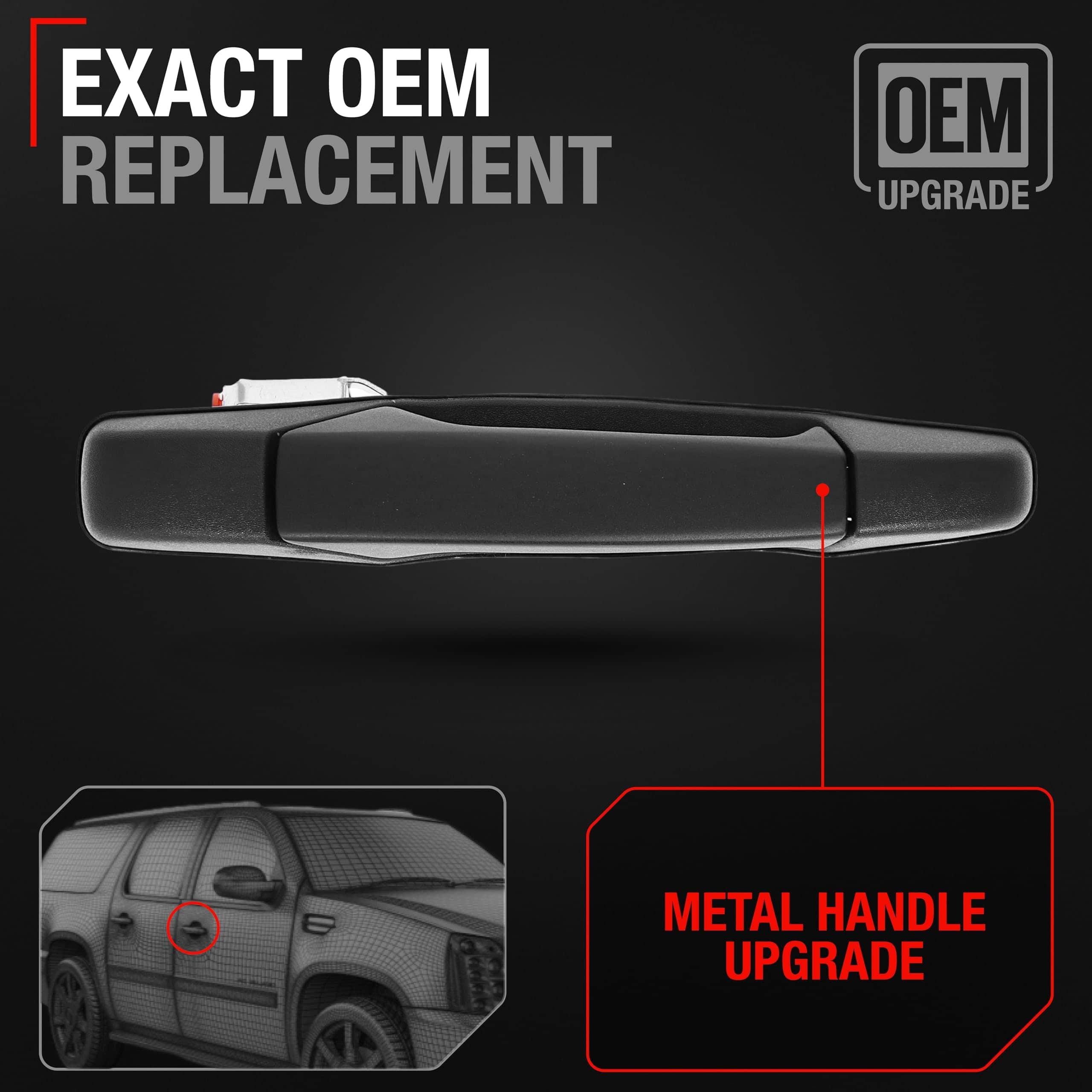 Manija de puerta delantera delantera del pasajero T1A, de - Imagen 3