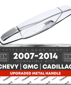 Manija de la Puerta Trasera del Conductor Exterior, Metal