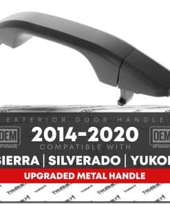 Manija de la puerta trasera exterior para conductor o