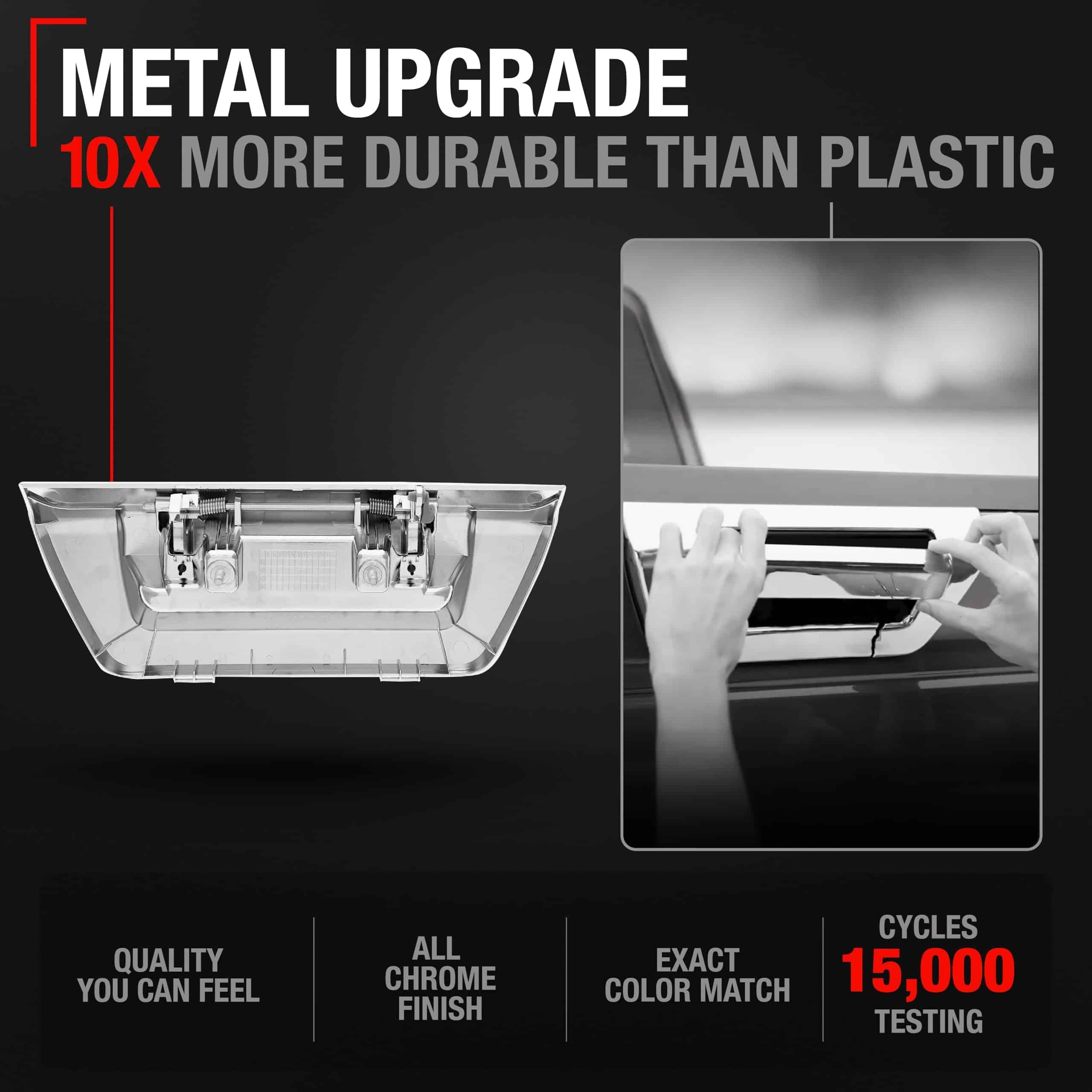 Manija de la puerta trasera T1A, reemplazo de pestillo de - Imagen 4