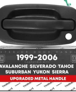 Manija de puerta delantera del conductor, Metal mejorado -