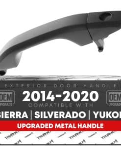 Manija de puerta delantera exterior del conductor y