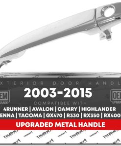 Manija de puerta delantera exterior del conductor/pasajero