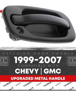 Manija de puerta delantera del pasajero T1A, metal mejorado