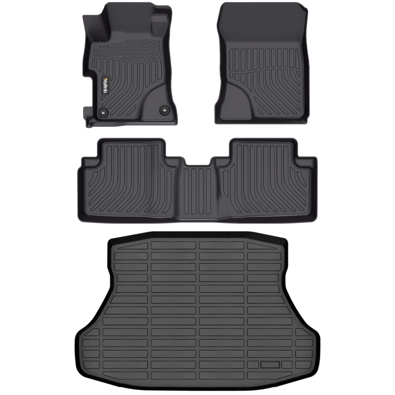 Wailtnb - Tapetes de piso para automóvil y protector de