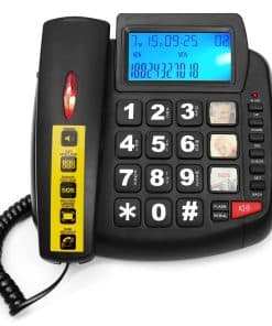 Teléfono de escritorio multifuncional WUCOHATI para