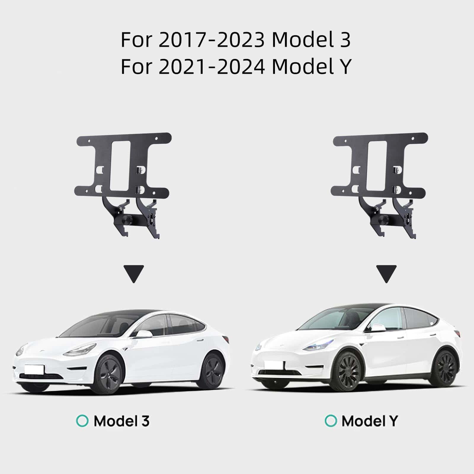 Marco de placa de matrícula delantera Rupse para Tesla - Imagen 7