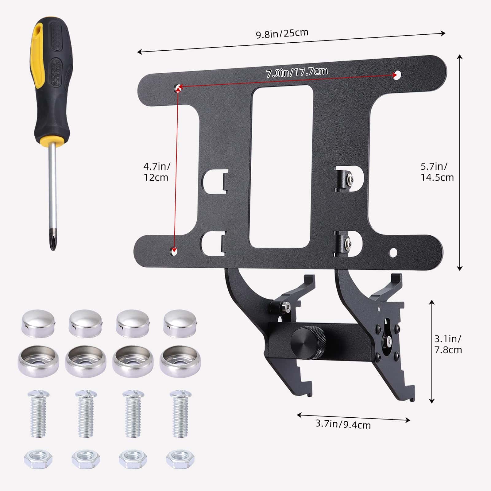 Marco de placa de matrícula delantera Rupse para Tesla - Imagen 6