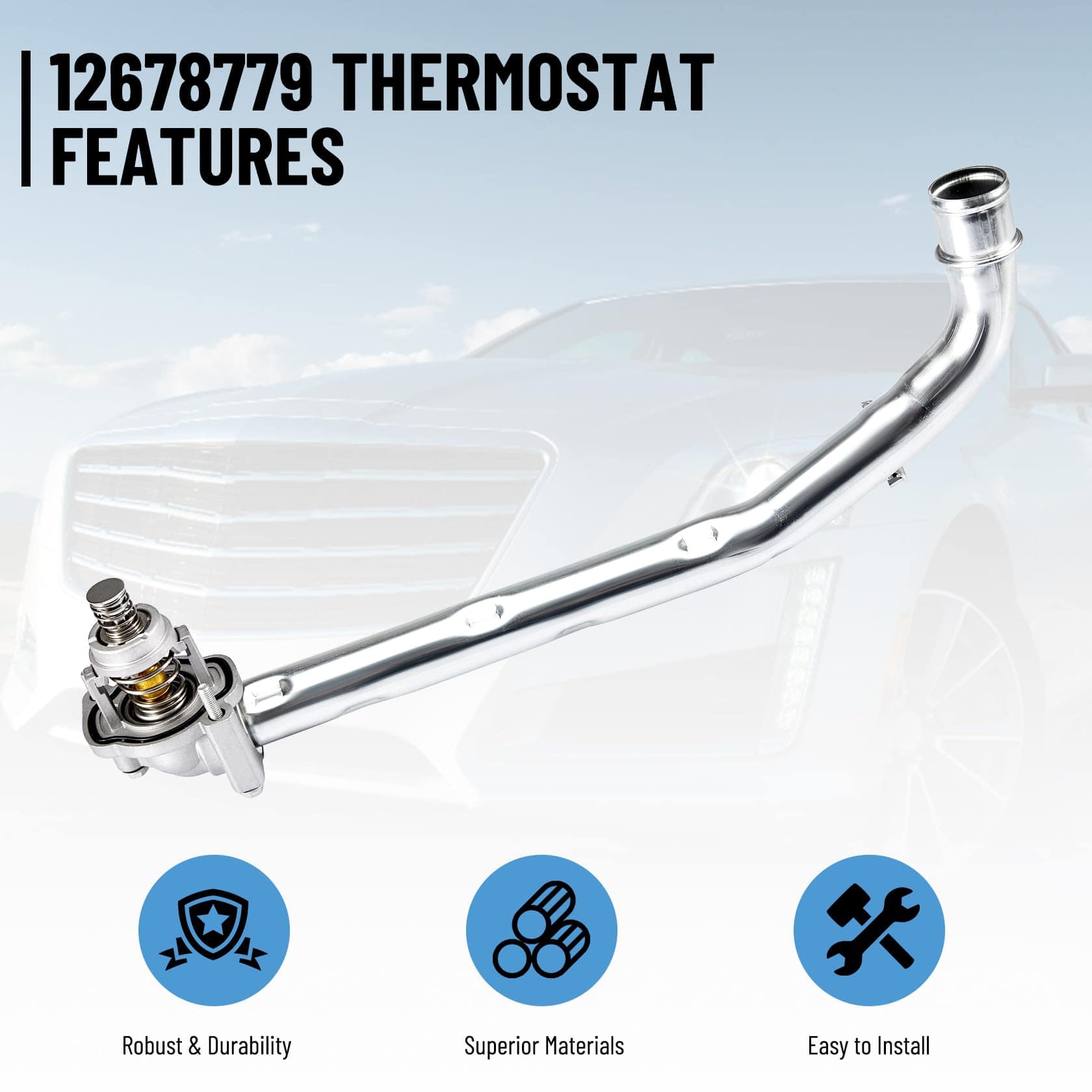 DETYI 12678779 Ensamble de Vivienda de Termostato de - Imagen 9