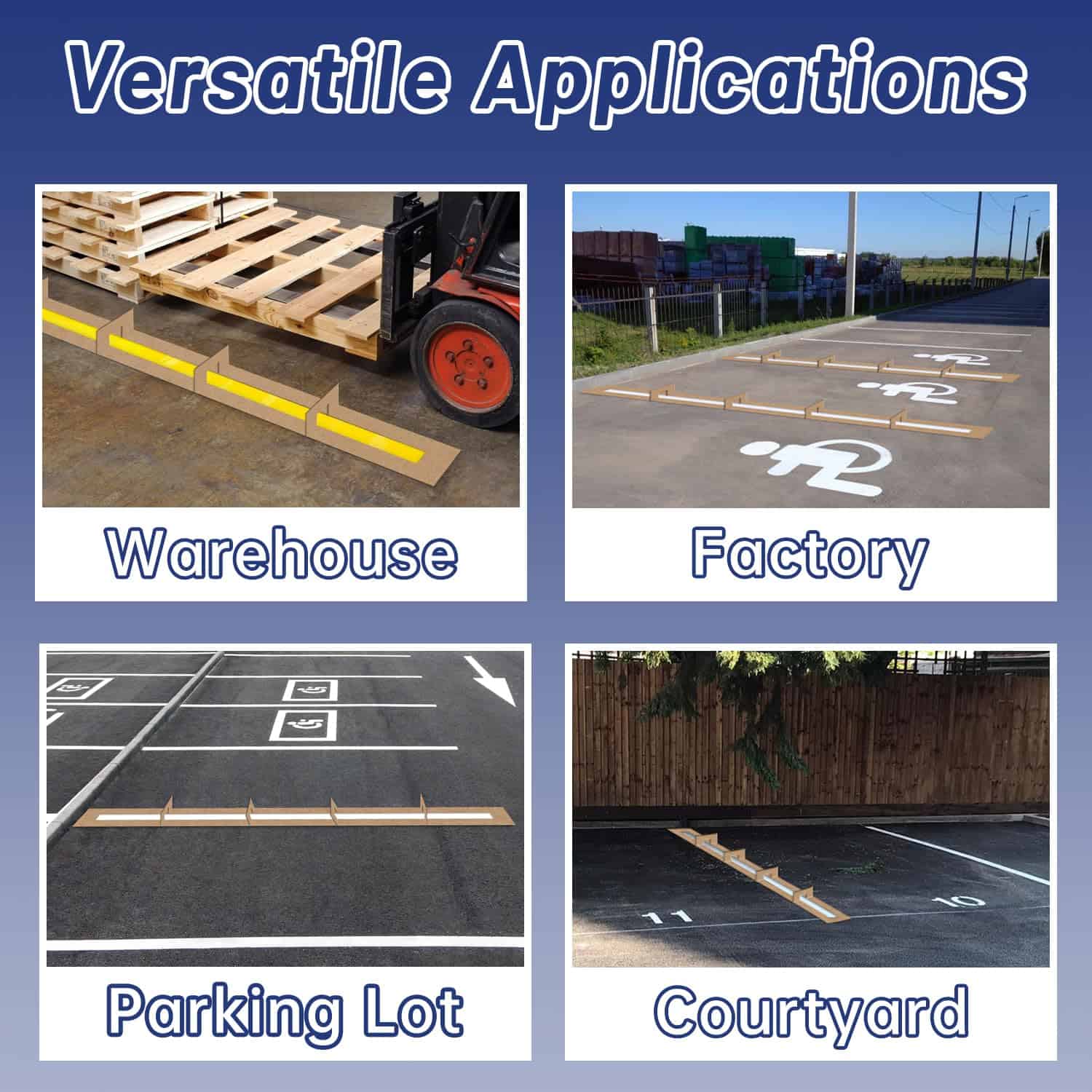Yookok 4 x 92 Pulgadas Plantilla para Líneas de - Imagen 7