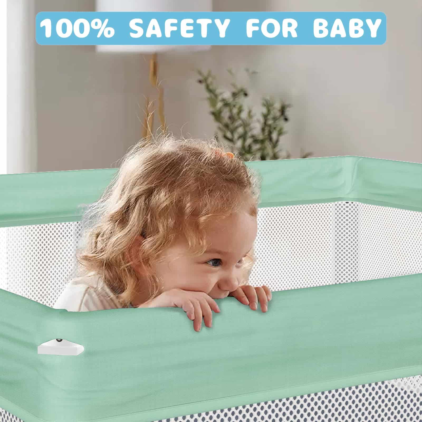 Parque de juegos plegable para bebé TOREVSIOR con - Imagen 6