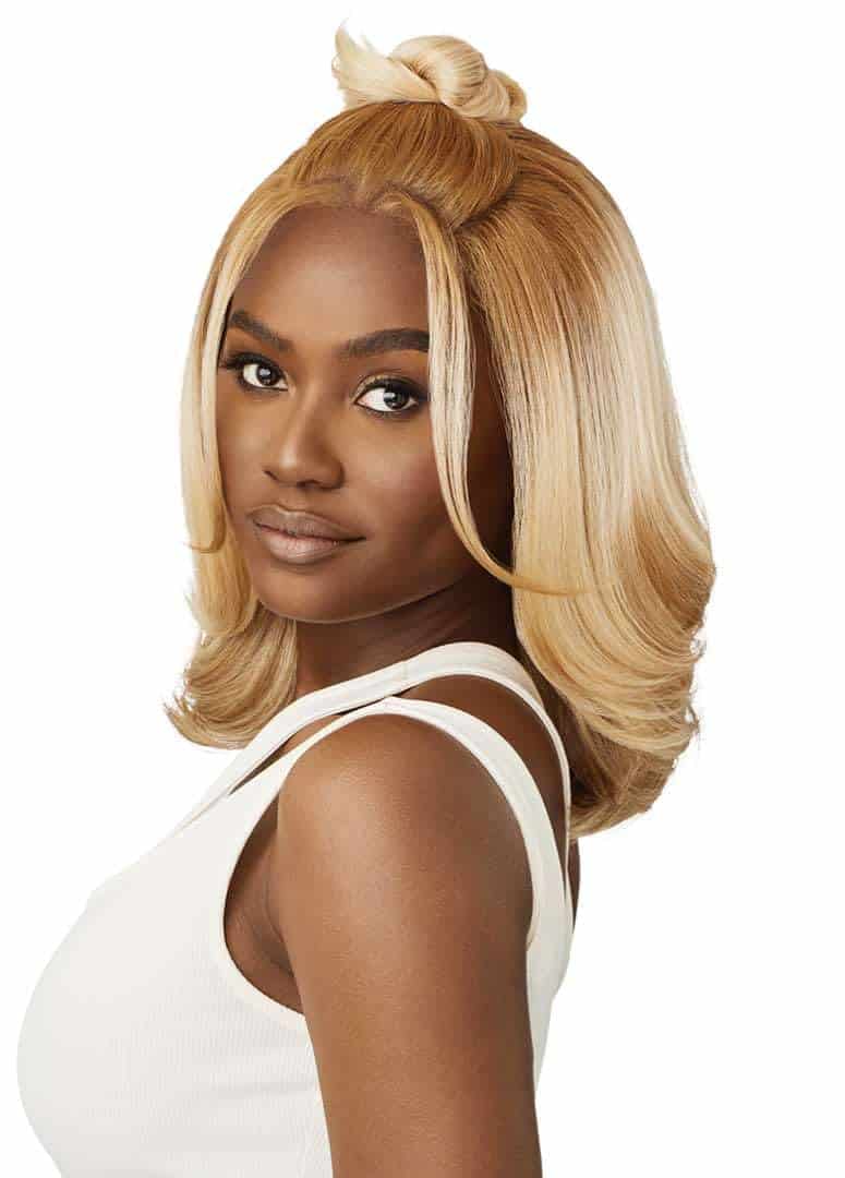 Peluca frontal de encaje Outre - Perfect Hair -DR99J/ROSY SP - Imagen 5