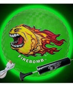 FireBomb� - Pelota de DodgeBomb� de Goma con Luces LED