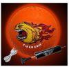Pelota de Dodgeball de Goma Brillante Recargable por USB -