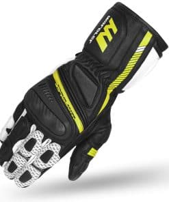 Guantes de Motocicleta LAGUNA para Hombres/Mujeres, Cuero