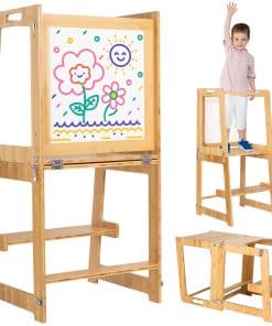 Torre para Niños Pequeños - Taburete para Niños en la