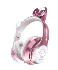 Audífonos inalámbricos Hello Kitty con luces - Diseño
