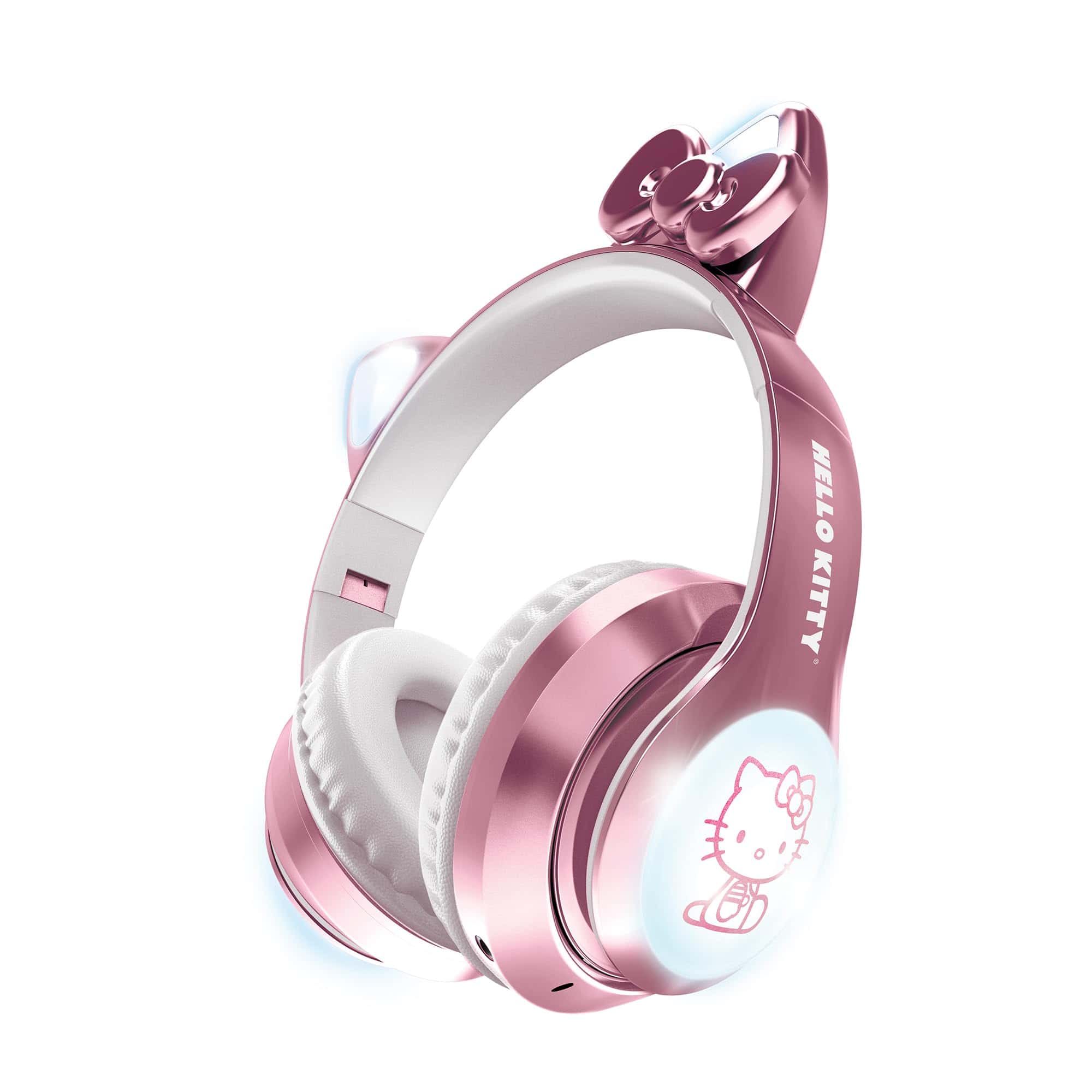 Audífonos inalámbricos Hello Kitty con luces - Diseño