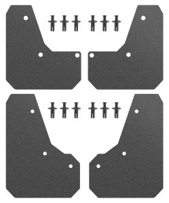 TWRAPS Juego de 4 deflectores de barro delgados para Tesla