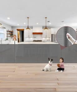 Barrera Retráctil Extra Alta Reforzada de 41 Pulgadas con