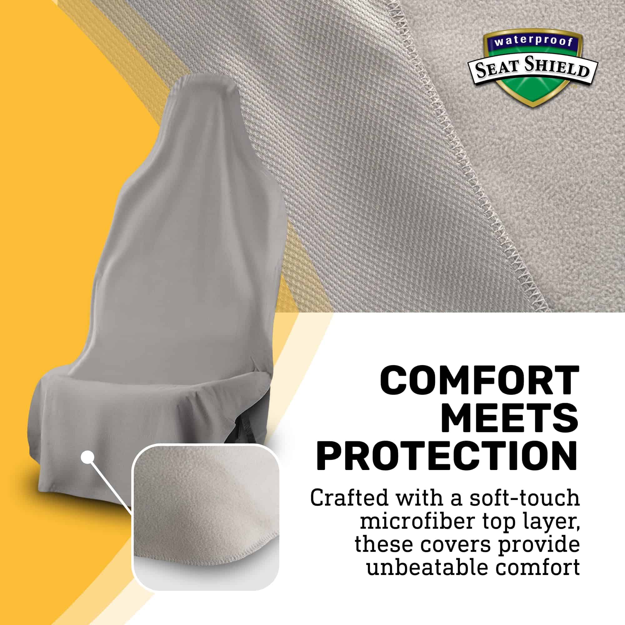 Cubierta de Asiento Delantero Ultrasport, Ajuste Universal - Imagen 6