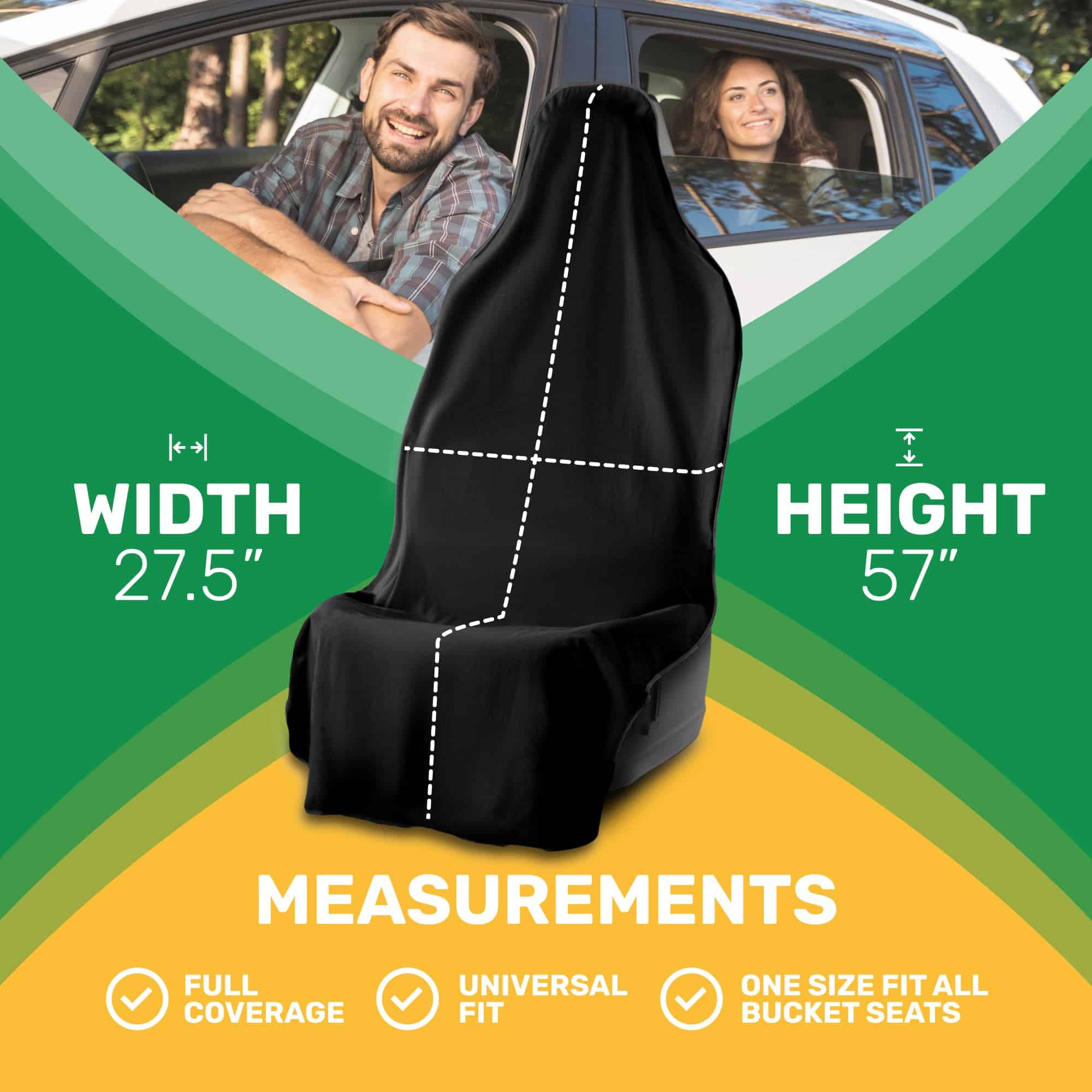 Cubierta del asiento delantero UltraSport, Ajuste - Imagen 7