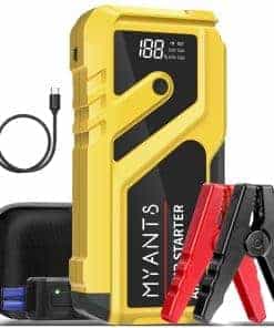 Arrancador de Batería para Coche, 2000A Pico 12v Jump