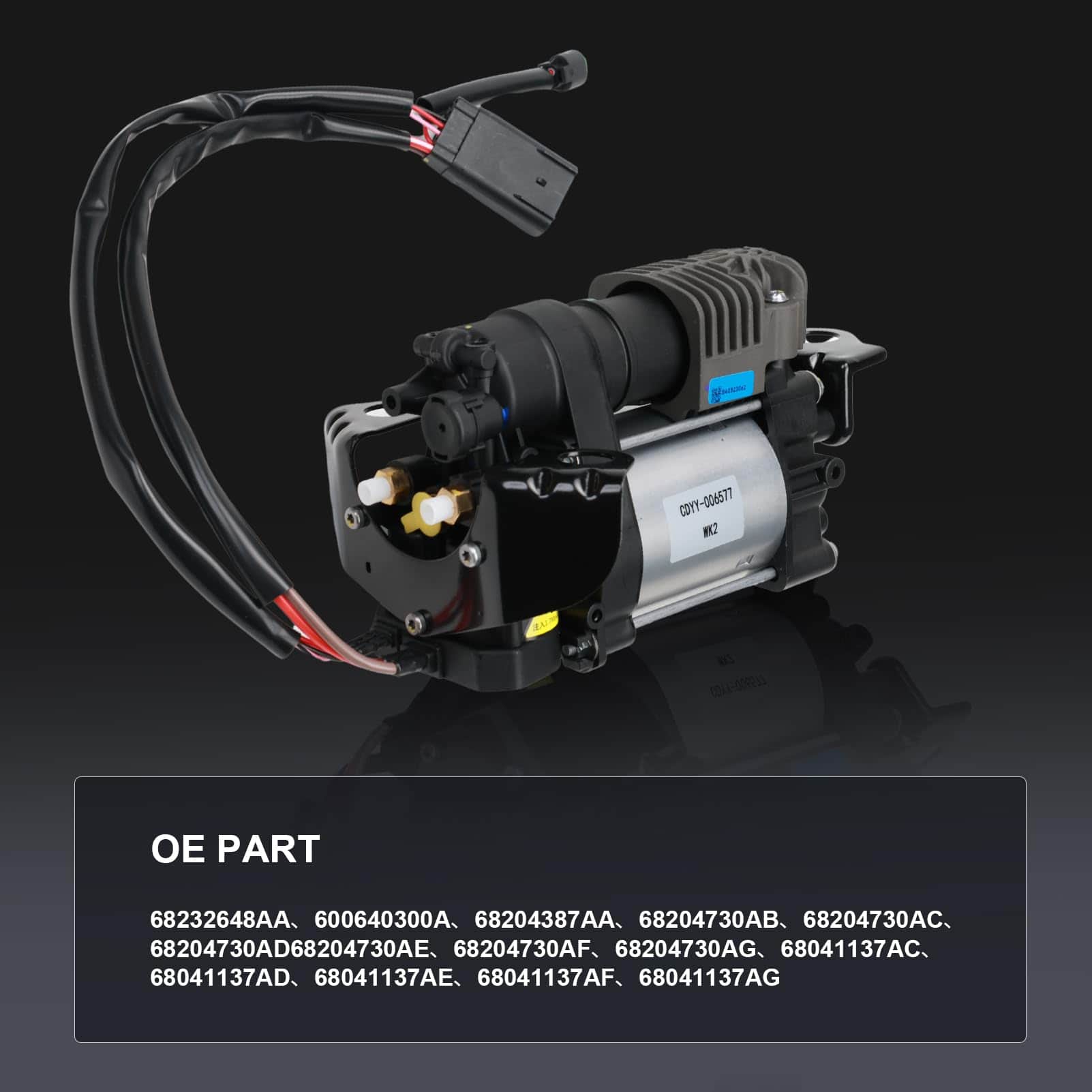 949-356 Compresor de Suspensión de Aire con Relé Compatible - Imagen 5