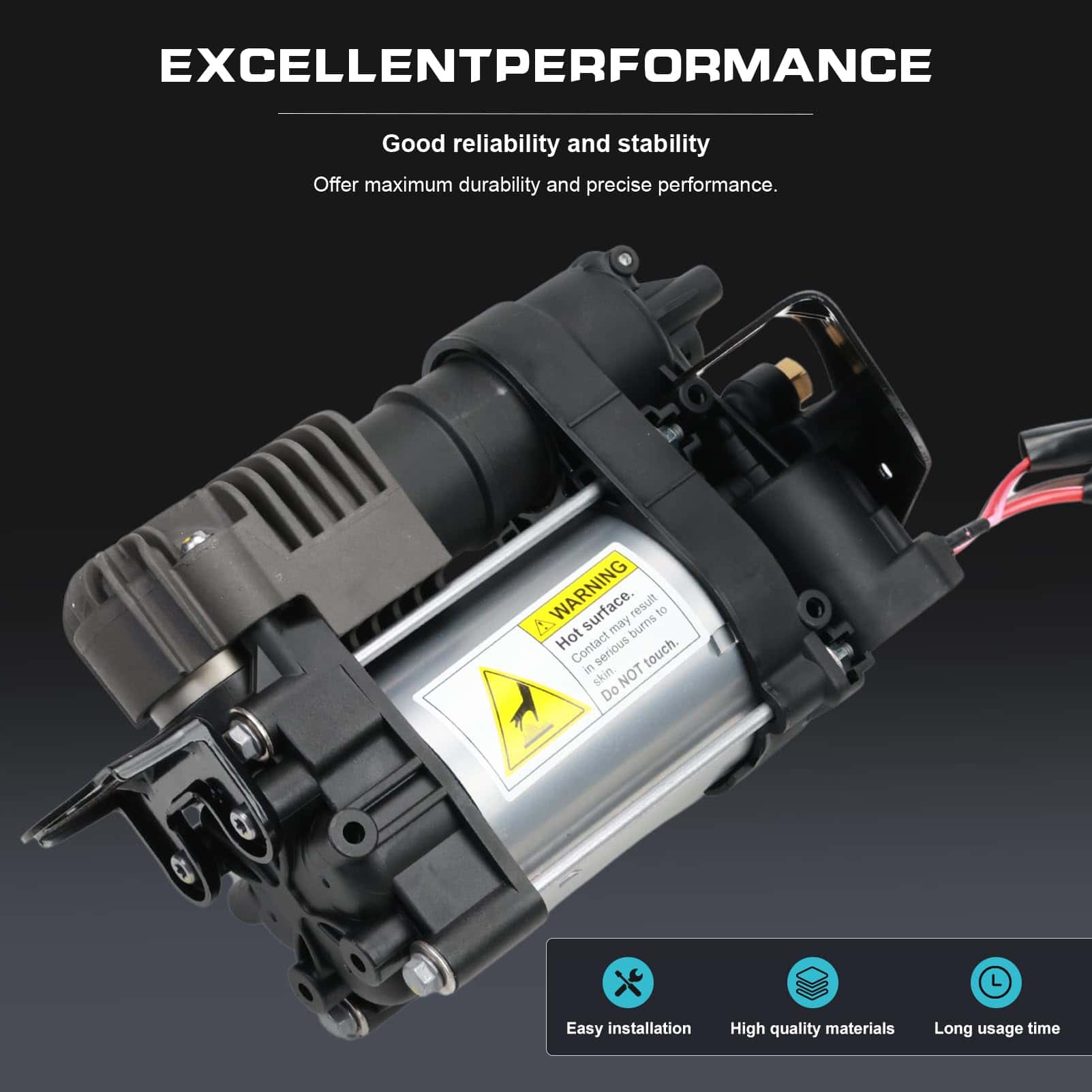 949-356 Compresor de Suspensión de Aire con Relé Compatible - Imagen 4