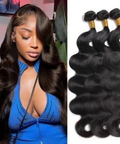 Paquetes de Cabello Humano 14 16 18 Pulgadas 3 Paquetes de