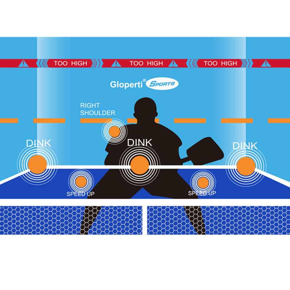 Pad de Entrenamiento Dink Master de Pickleball Gloperti