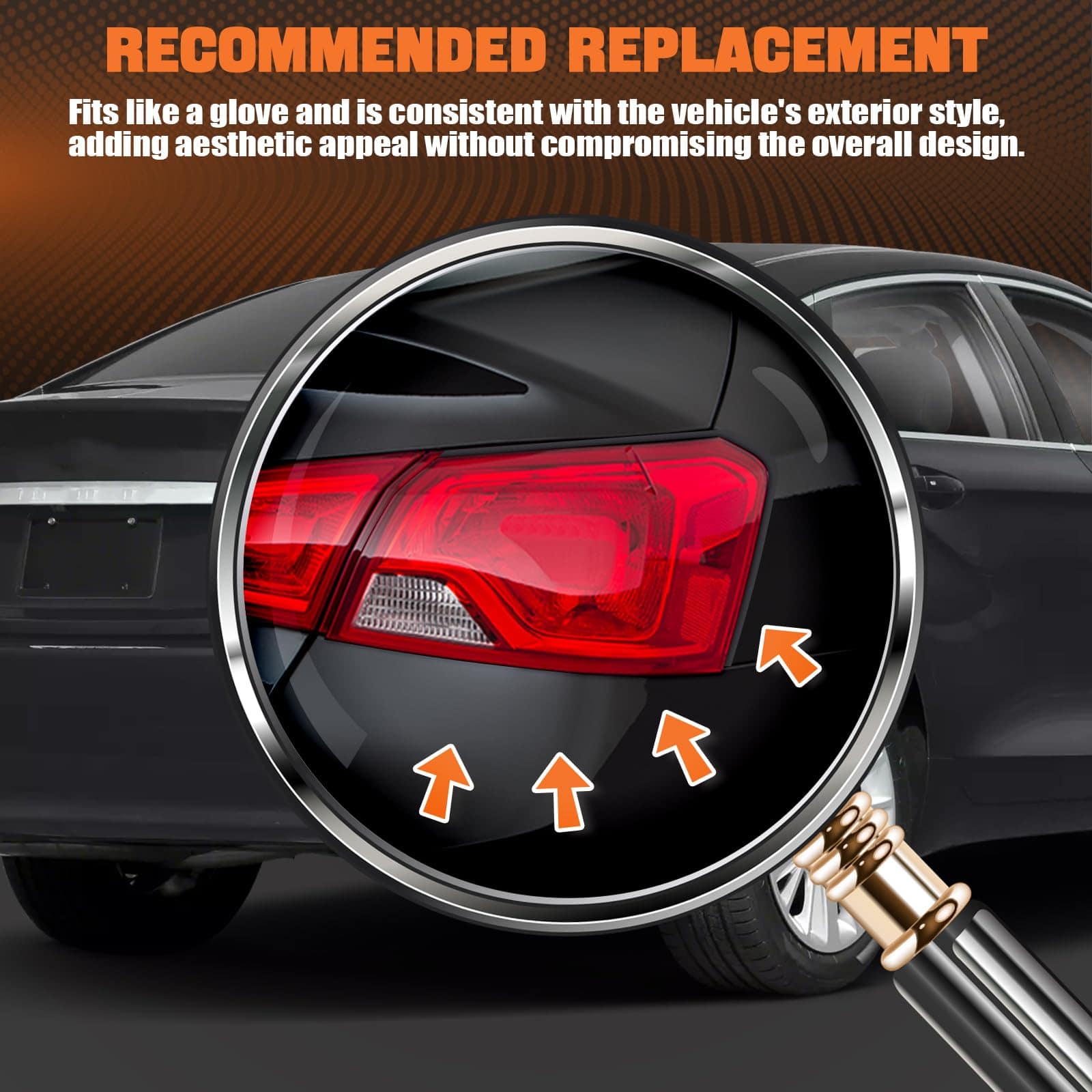 Luces traseras Autoverve para Chevy Impala 2014 2015 2016 - Imagen 7