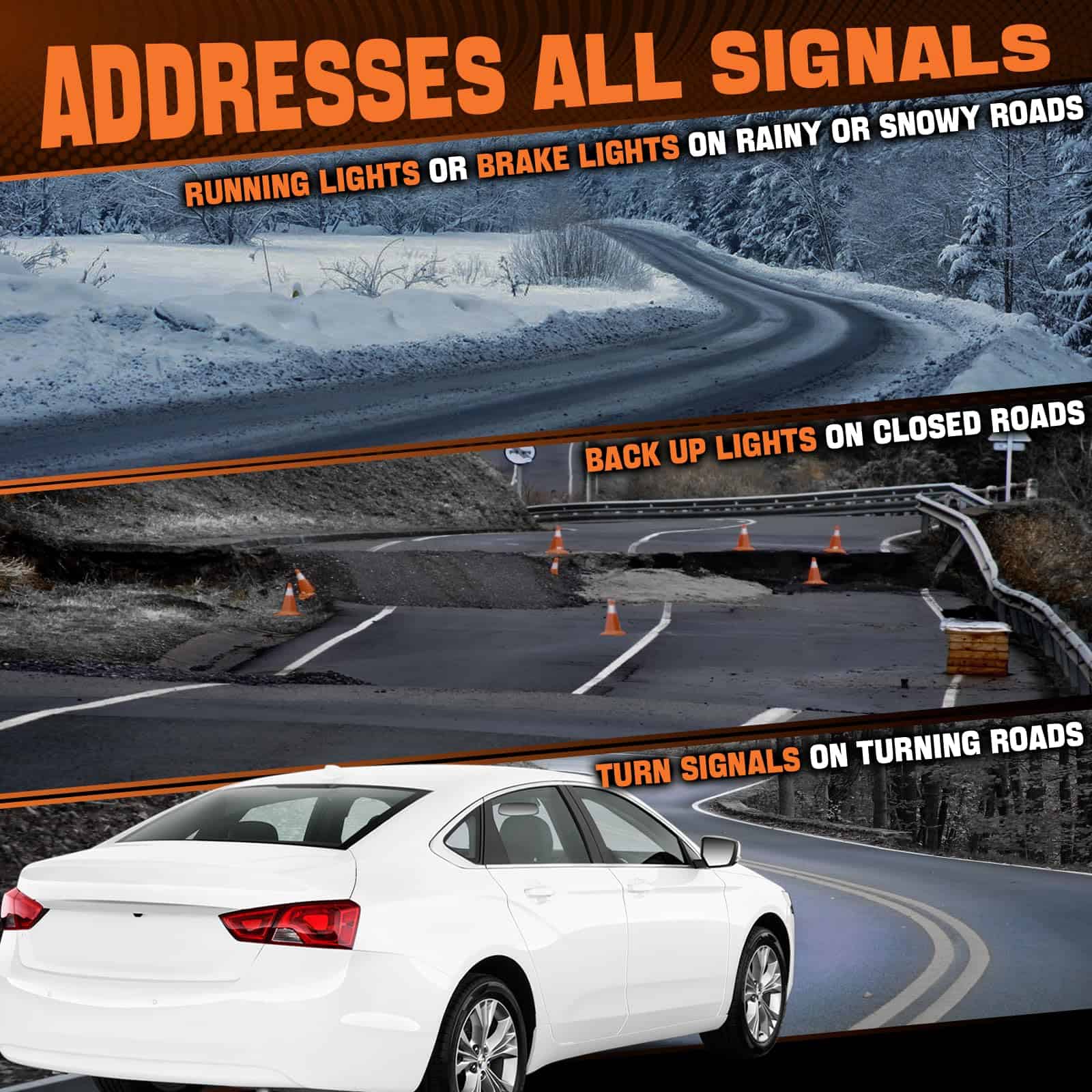 Luces traseras Autoverve para Chevy Impala 2014 2015 2016 - Imagen 3