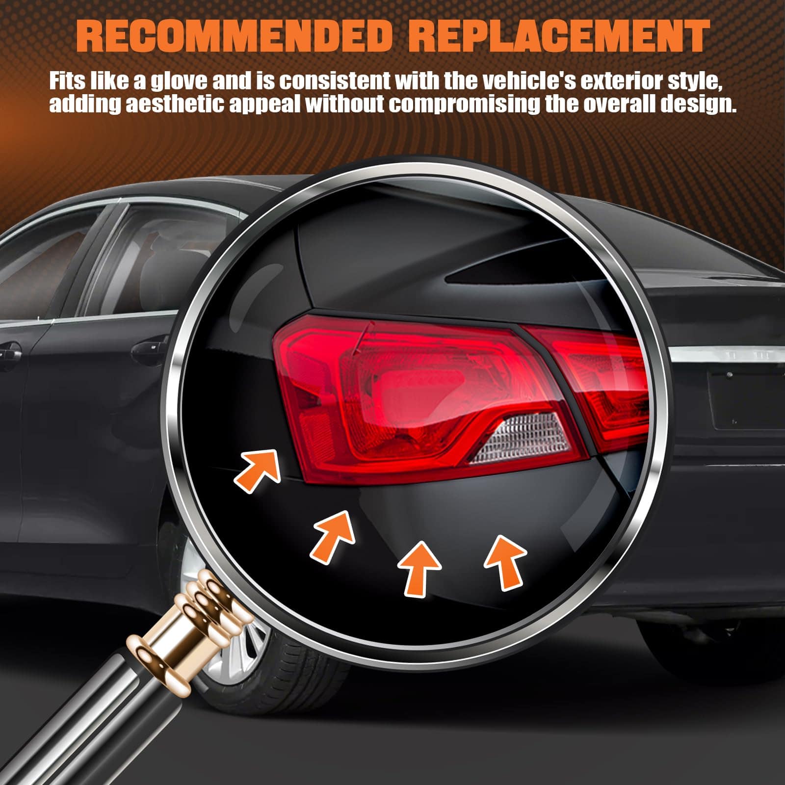 Luces traseras Autoverve para Chevy Impala 2014 2015 2016 - Imagen 7