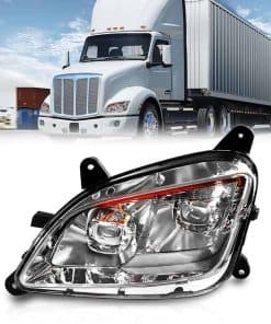 Faros delanteros LED para camión Peterbilt 579 -Cromo-Led