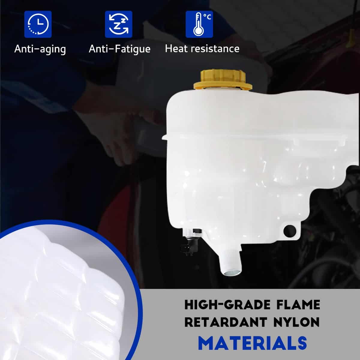 Tanque de Refrigerante Resistente con Tapa para - Imagen 4