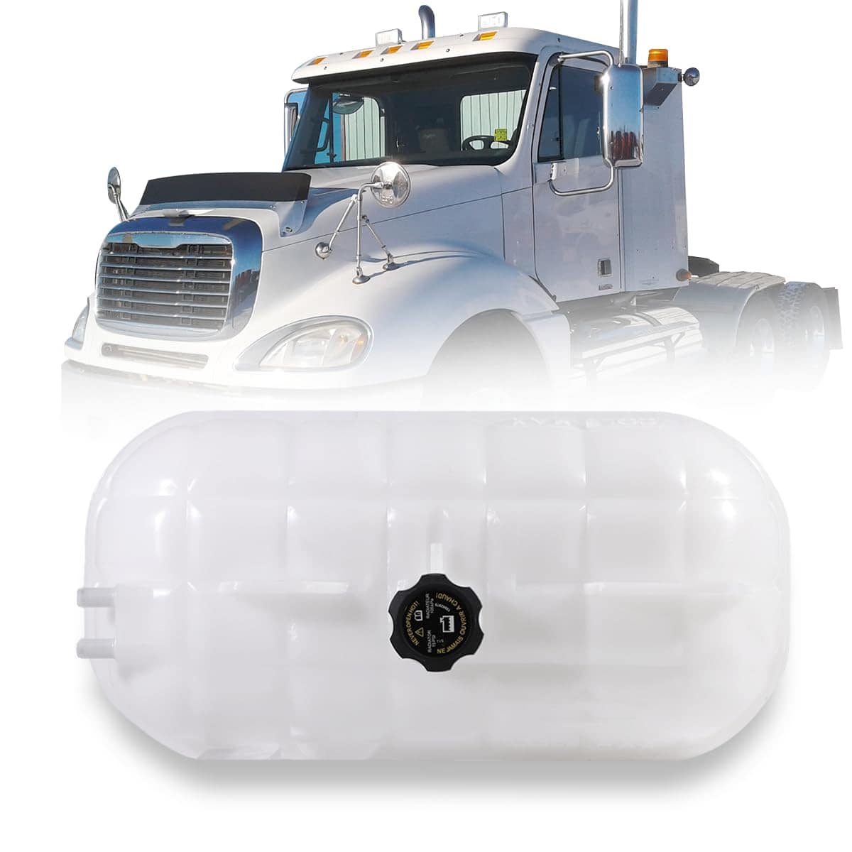 Depósito de agua del refrigerante del motor para adaptarse