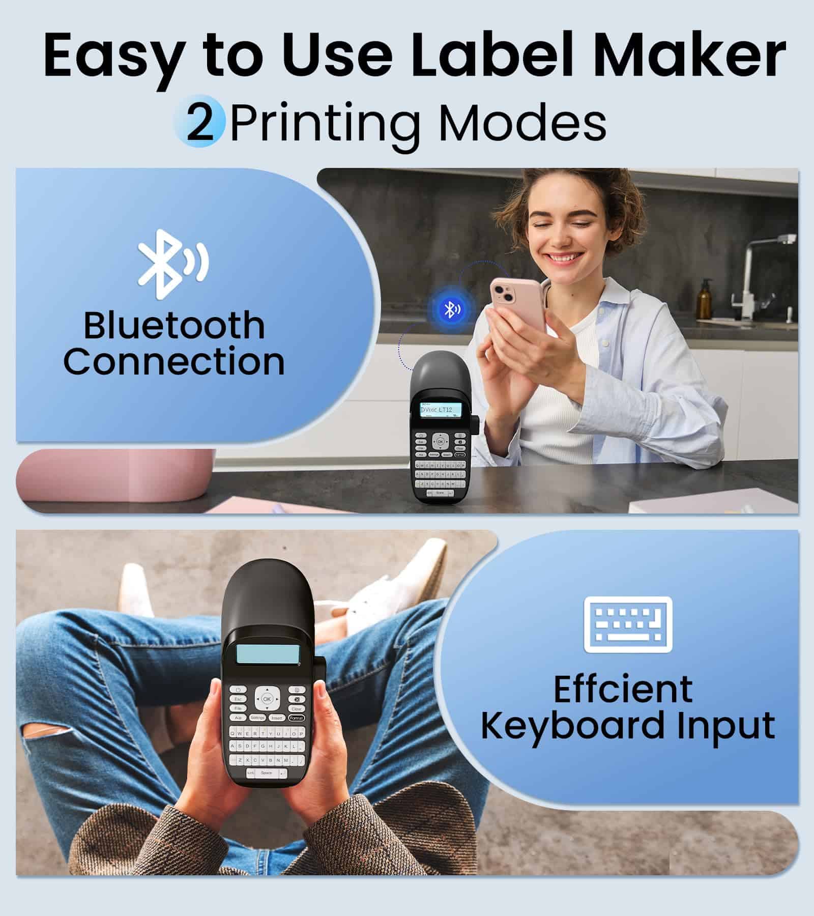 Máquina etiquetadora Vixic LT12 con cinta impermeable, - Imagen 6