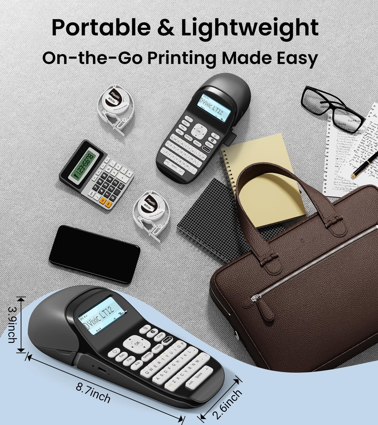 Máquina etiquetadora Vixic LT12 con cinta impermeable, - Imagen 7