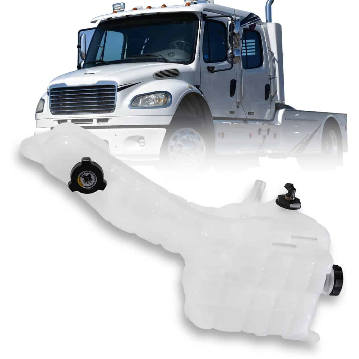 Tanque de expansión de agua del refrigerante del motor apto