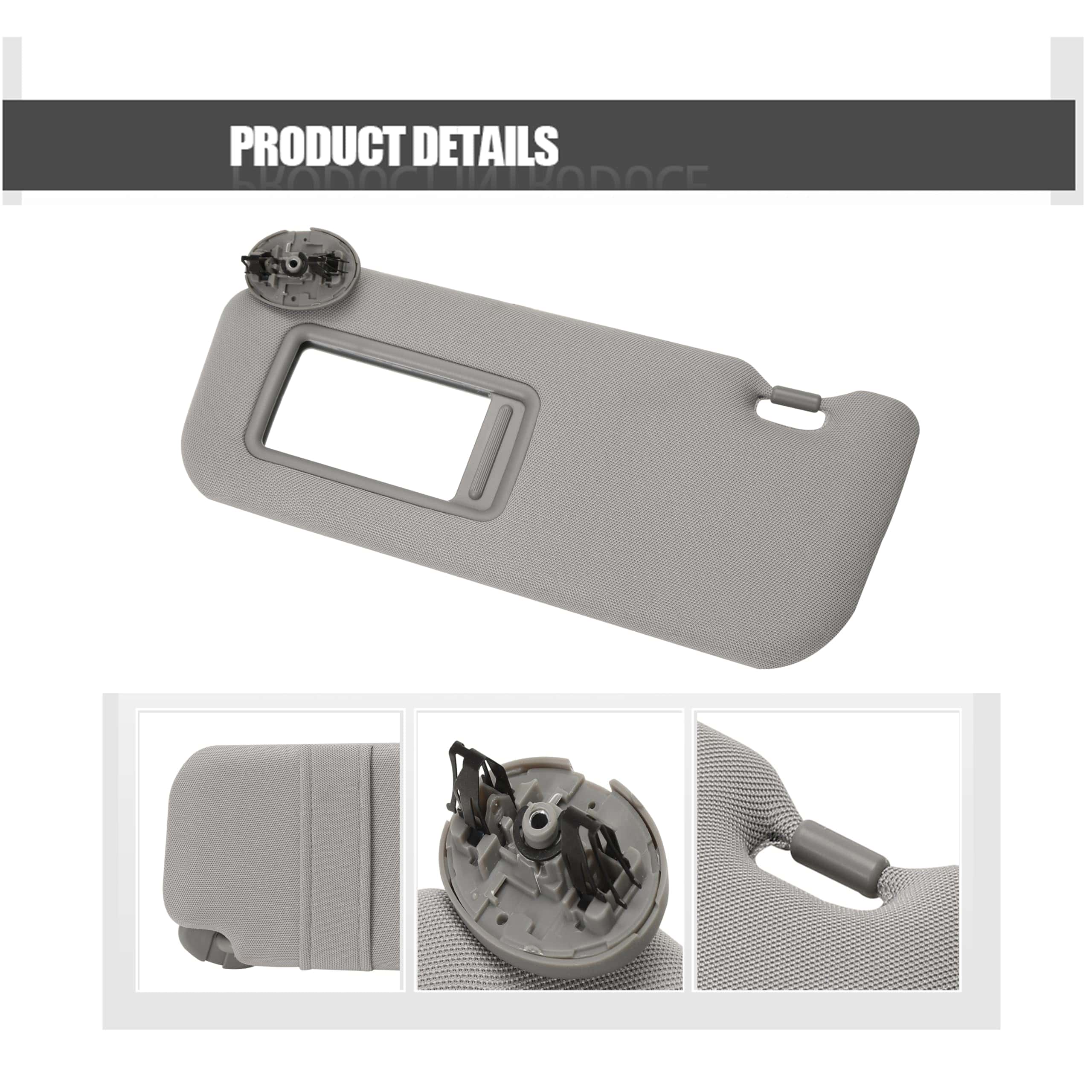 Visera del lado izquierdo del conductor FITIPICI Compatible - Imagen 5