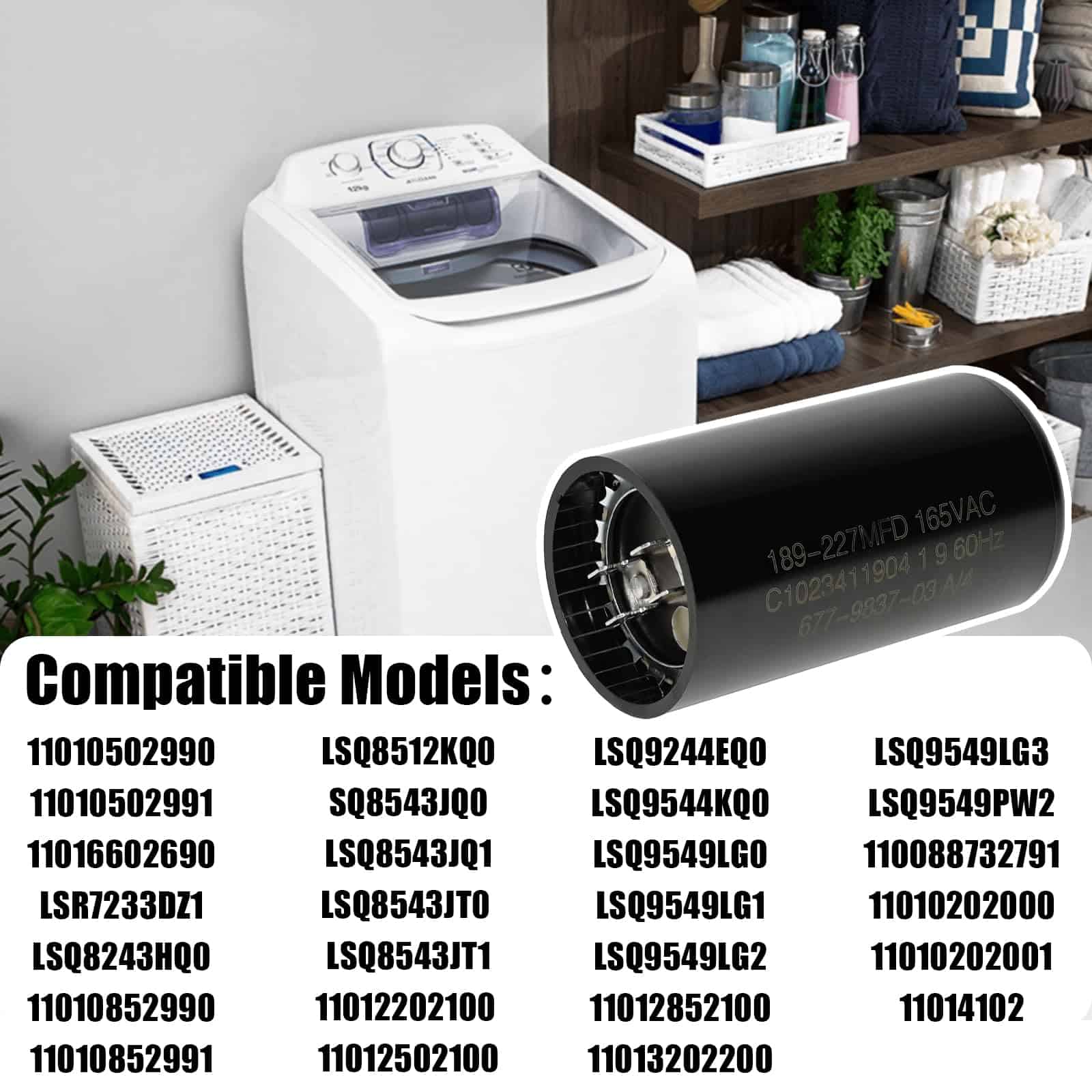 Greatshow 8572717 Capacitor de Arranque para Lavadora - Imagen 5