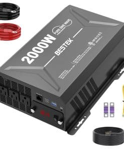 Inversor de Corriente Onda Sinusoidal Pura de 2000 vatios,